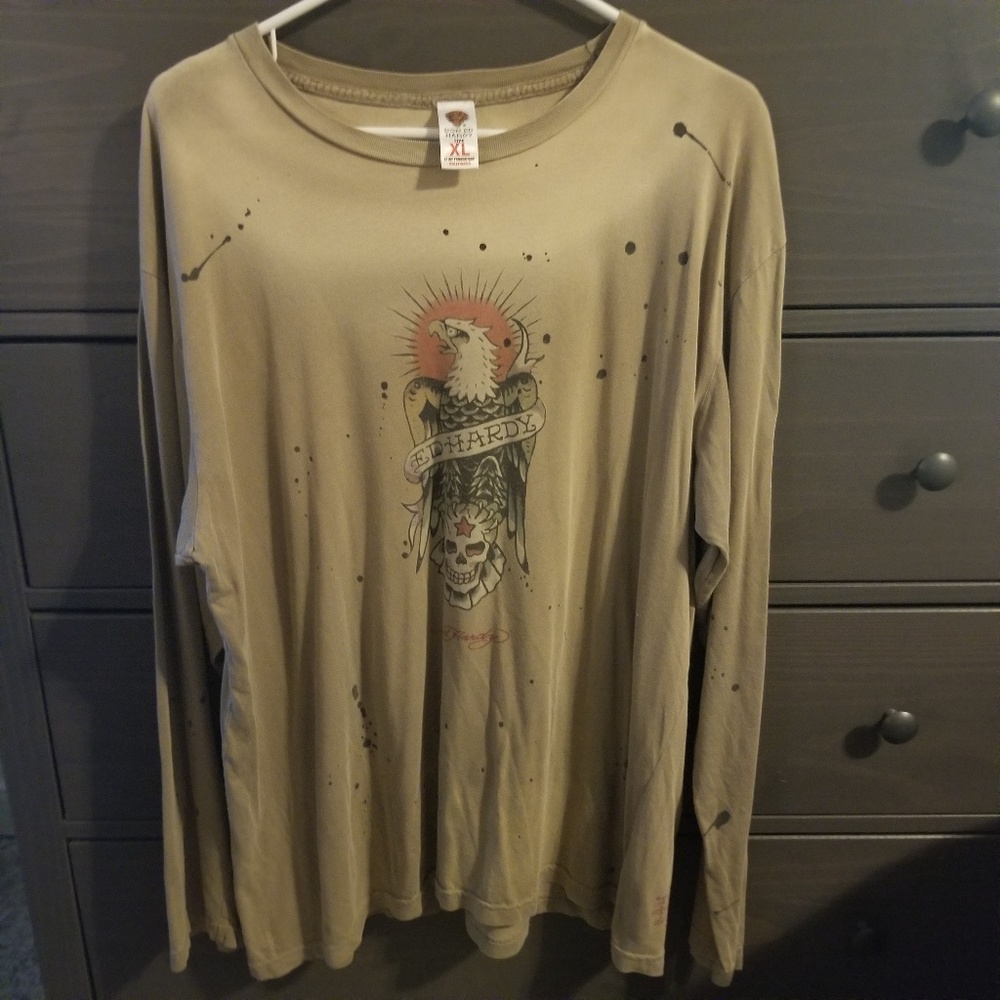 Don Ed Hardy long sleeve shirt